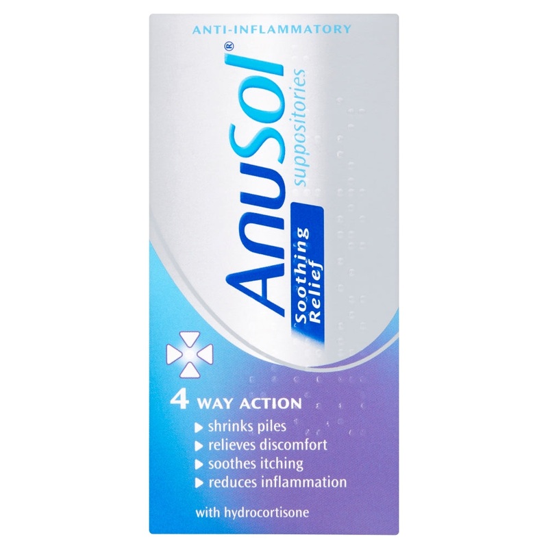Soothing Relief 12 suppositories