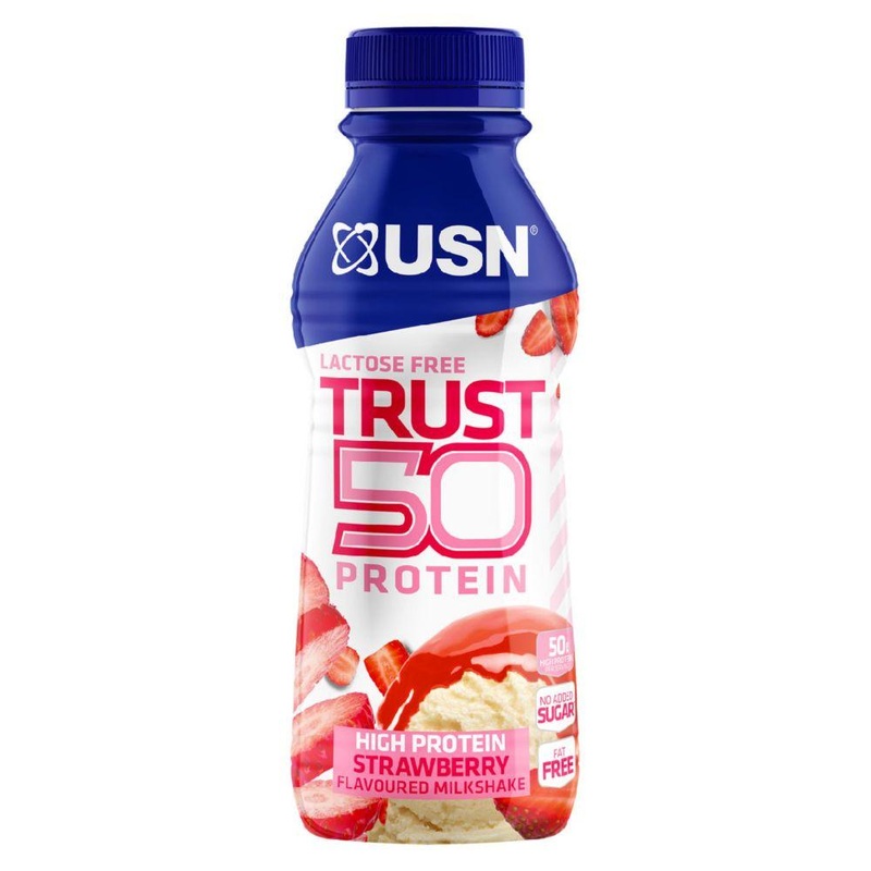 Trust 50 Rtd Protein Shake Strawberry – 500Ml