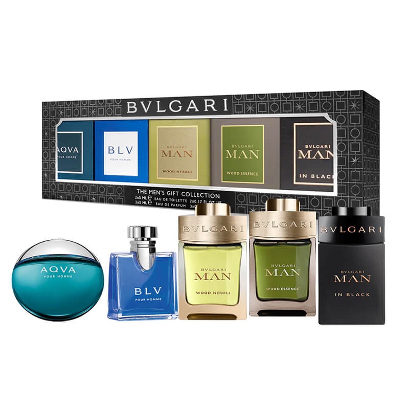 Bvlgari Bvlgari The Men’s Gift Collection 5pc Mini Set (M)