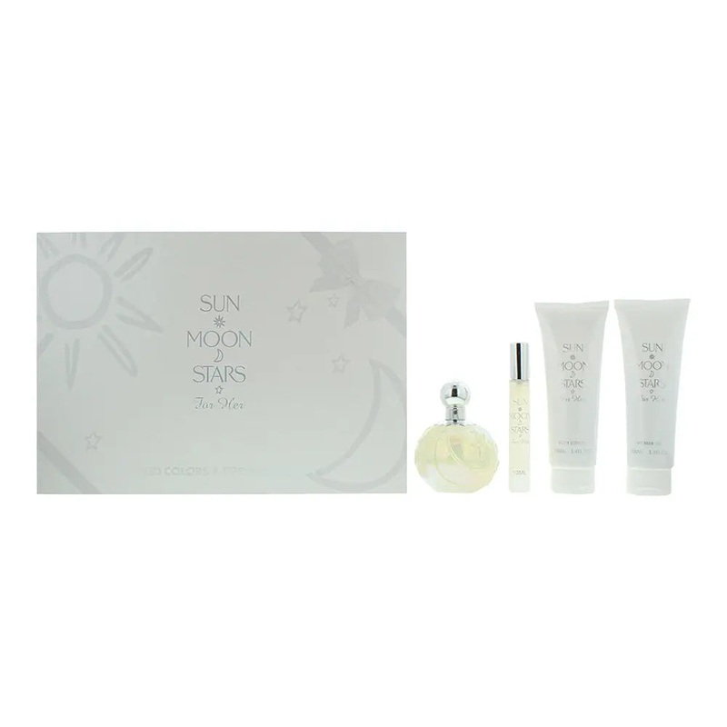 Sun Moon Stars By United Colors  Prestige Beauty 4 Piece Gift Set: Eau de Parfu