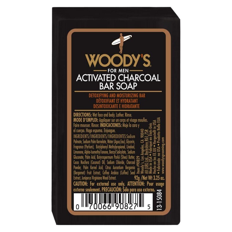Activated Charcoal Bar Soap 92G