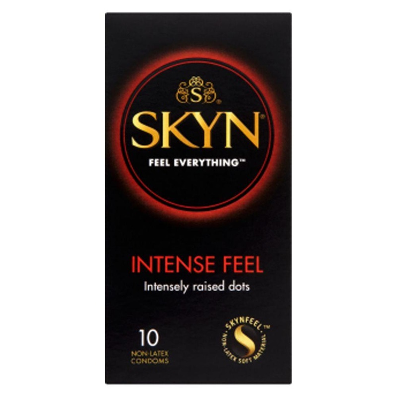 Skyn Intense Feel Condoms (Non-Latex) – 10 Pack