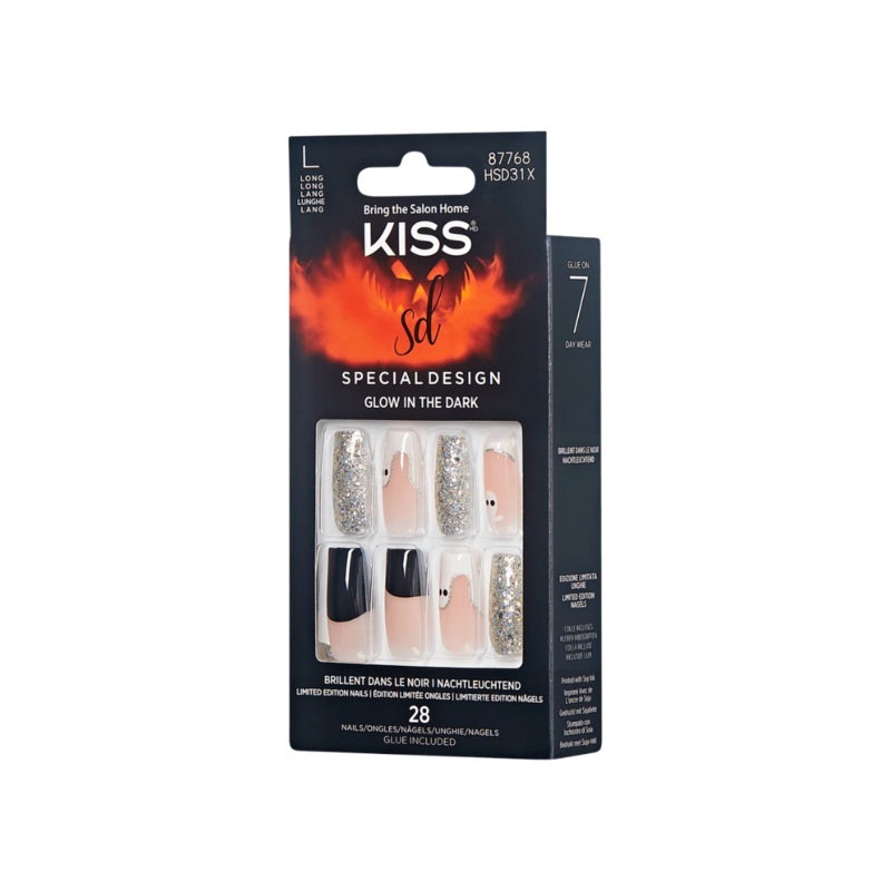 Kiss SD Glow In The Dark Nails 87768