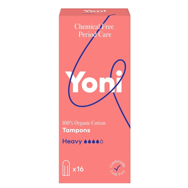 Organic Non Applicator Tampons Heavy 16 packs