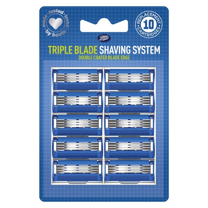 Triple Blade System Refills 10 Pack