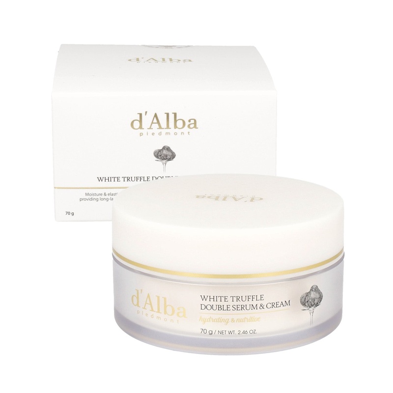 d’Alba White Truffle Double Serum & Cream 70g