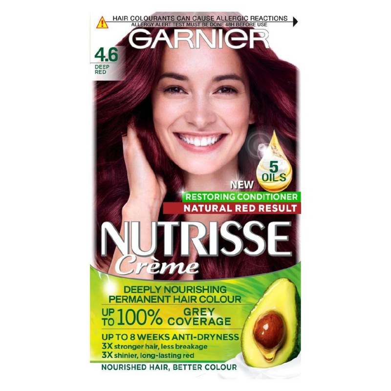 Nutrisse 4.6 Deep Red Permanent Hair Dye