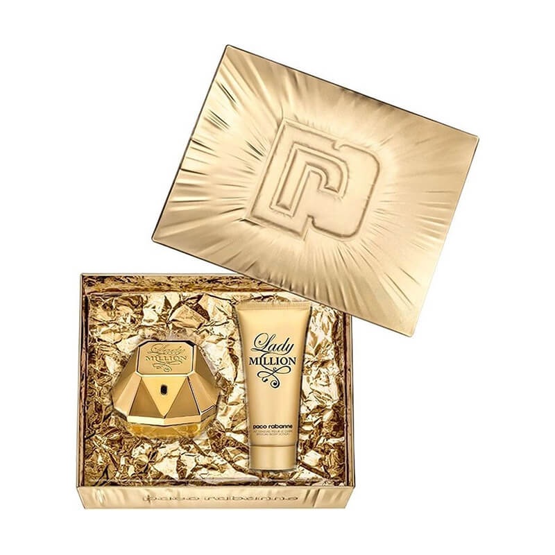Paco Rabanne Lady Million 2pc Set 80ml EDP (L)