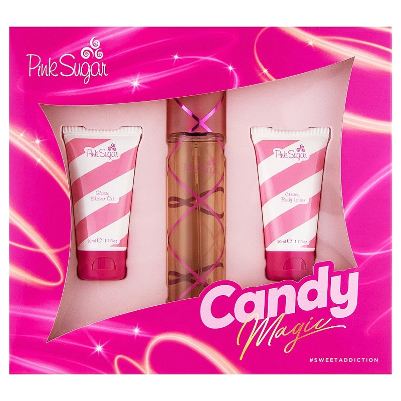 Aquolina Pink Sugar 3pc Set 100ml EDT (L)