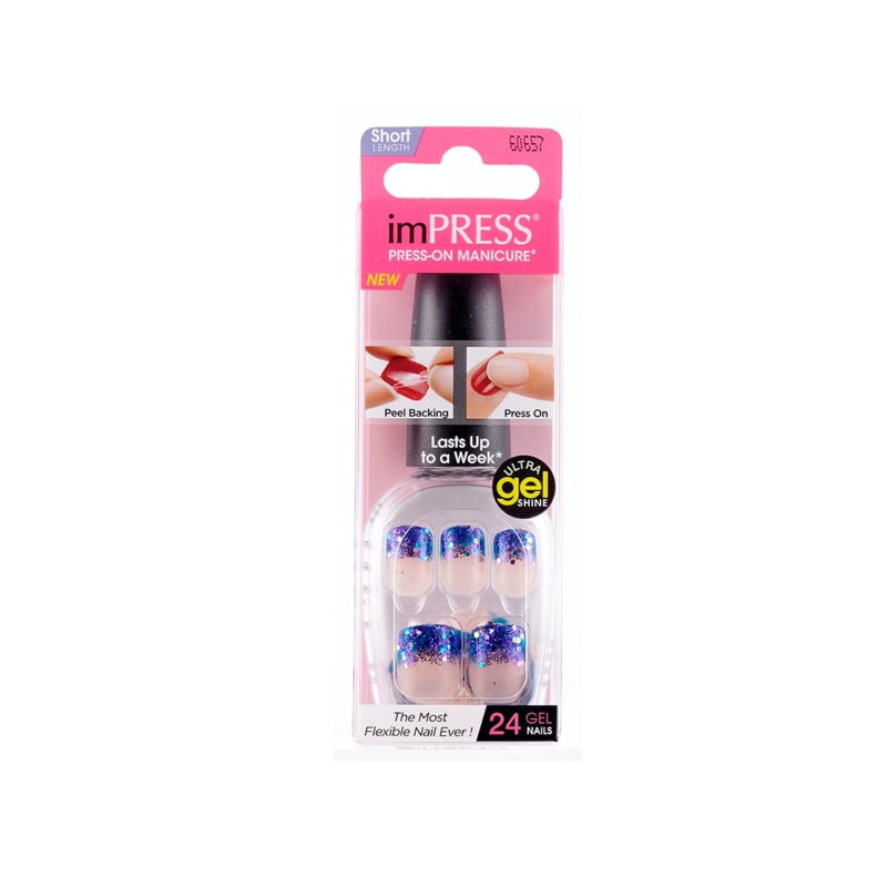 Kiss Short Impress False Nails 60657