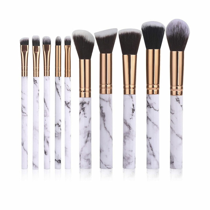 Make-up Brush ACCESSOIRE BEAUT (10 Units)