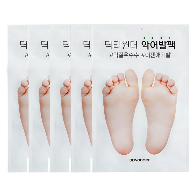 Dr.wonder Crocodile Foot Mask Pack 5ea