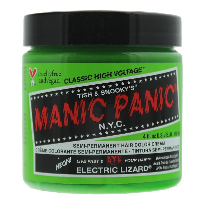 Manic Panic Classic High Voltage Electric Lizard Semi-Permanent Hair Color Cream