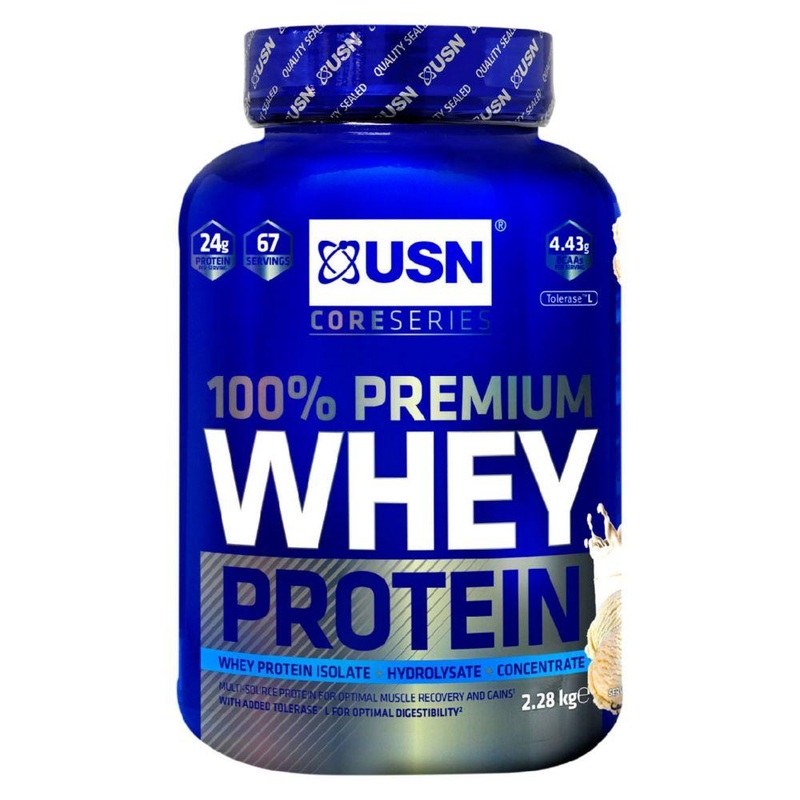 100% Premium Whey Protein Powder Vanilla – 2.28Kg