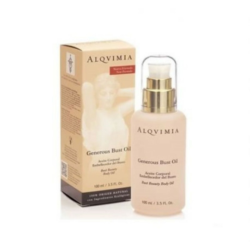 Firming Neck and Dcolletage Cream Generous Bust Oil Alqvimia 100 ml