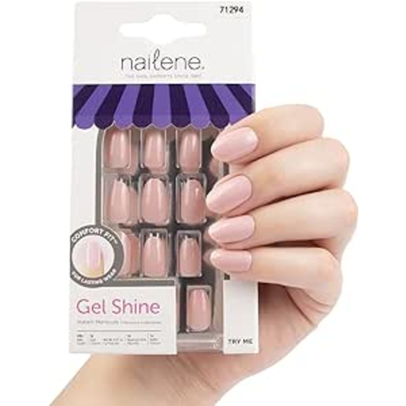 Nailene Gel Shine False Nails 71294