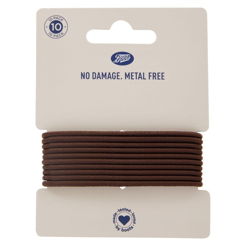 Ponybands Thin Brown 10S