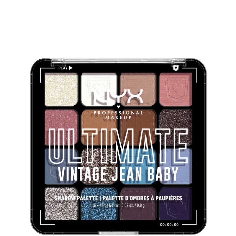 NYX Professional Makeup Ultimate Shadow Palette Vegan 16-Pan – Vintage Jean Baby