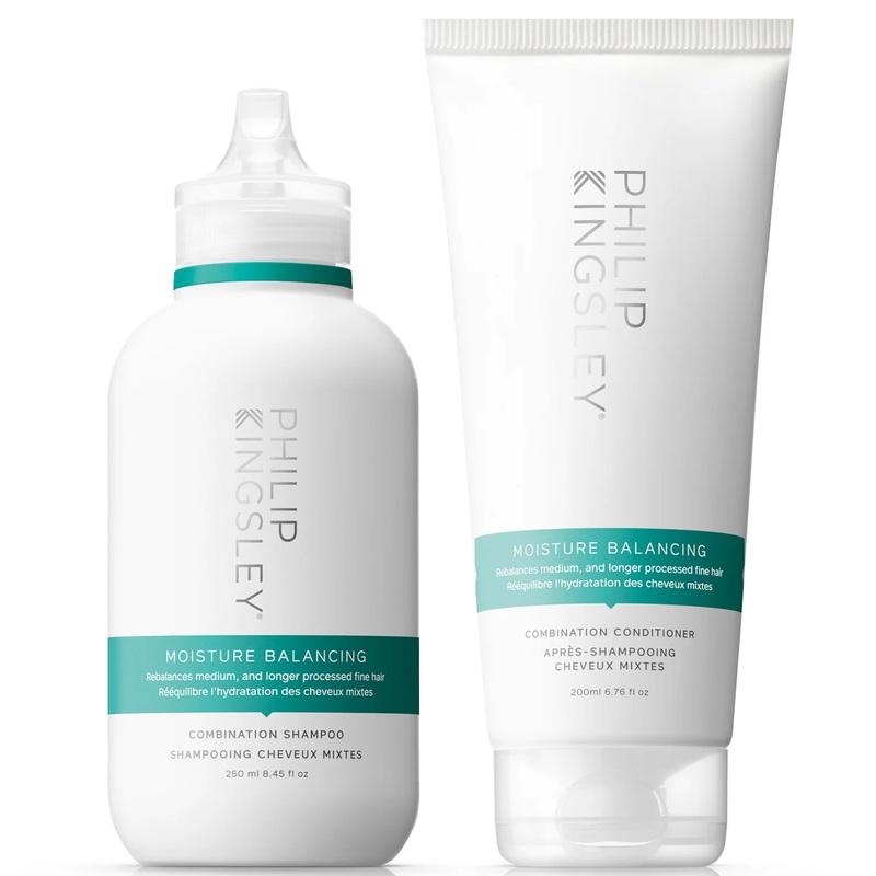 Philip Kingsley Moisture Balancing Shampoo 250ml and Conditioner 200ml Duo (Worth 54.00)