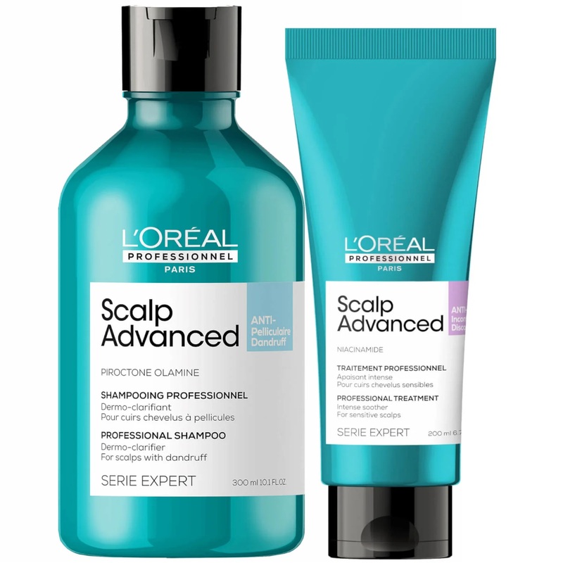 L’Oral Professionnel Seri Expert Scalp Advanced Anti-Dandruff Shampoo and Hair Treatment Routine