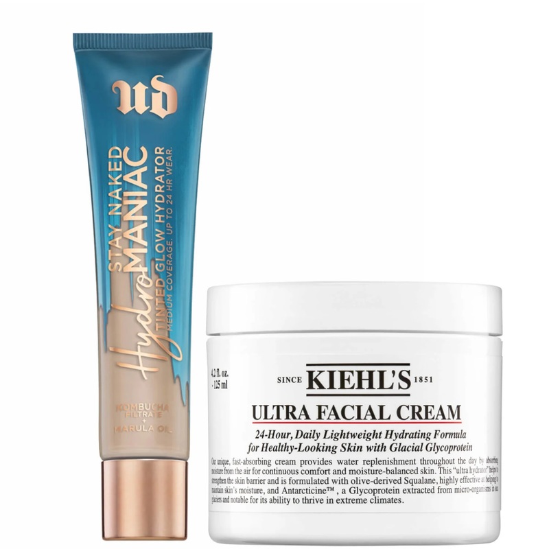 Urban Decay Hydromaniac Tinted Glow x Kiehl’s Ultra Facial Cream 125ml Bundle (Various Shades)