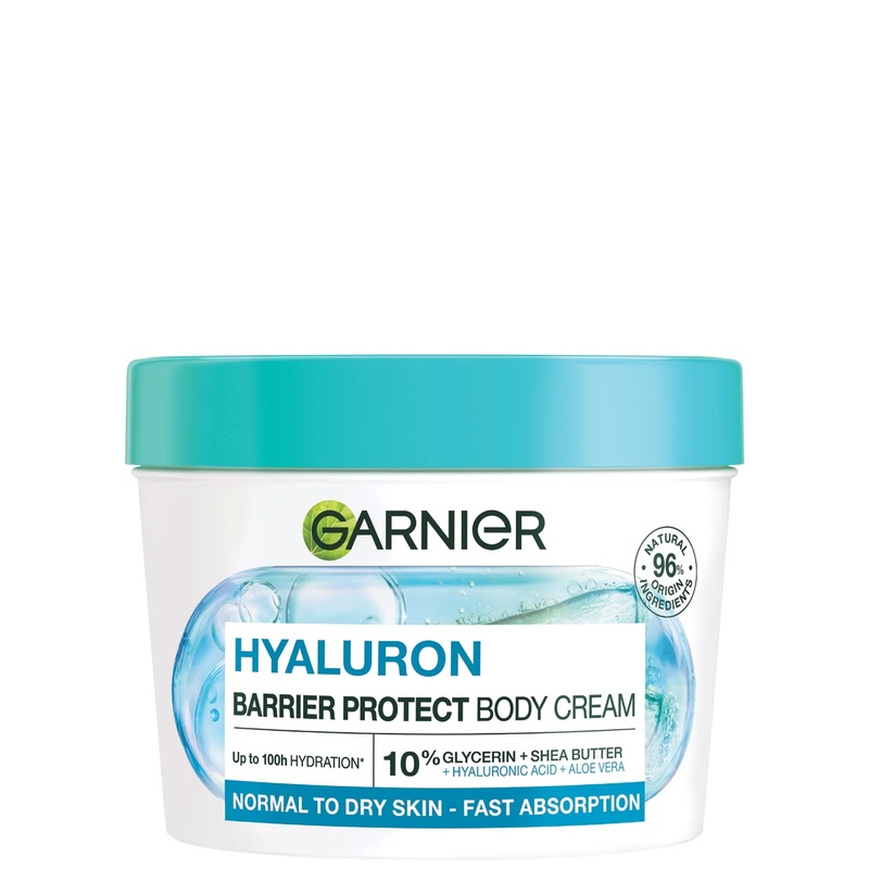 Garnier Hyaluron Barrier Protect Body Cream with Aloe Vera