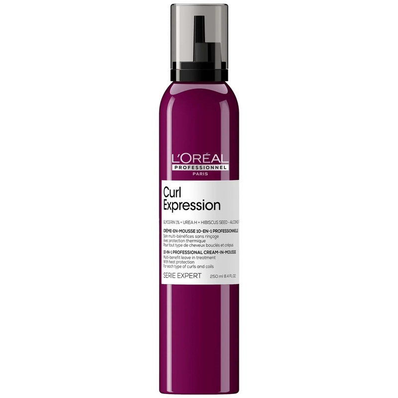L’Oreal Professionnel Curl Expression 10-in-1 mousse for curls, coils & afro hair
