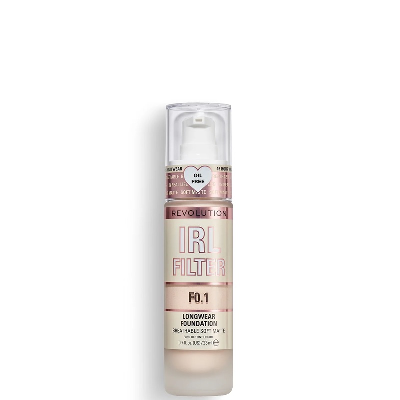 Makeup Revolution IRL Filter Longwear Foundation 23ml (Various Shades)