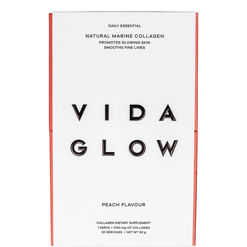 Vida Glow Natural Marine Collagen Sachets – Peach