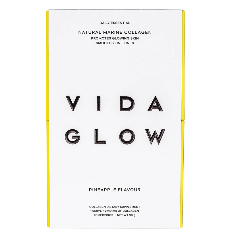 Vida Glow Natural Marine Collagen Sachets – Pineapple