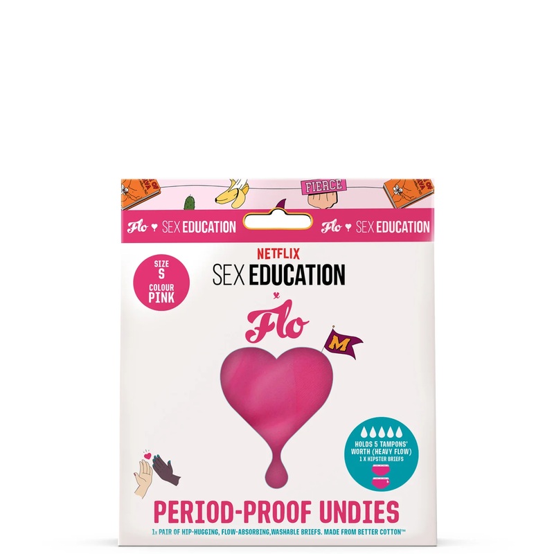 FLO x Netflix Period Pants Pink – (Various sizes)