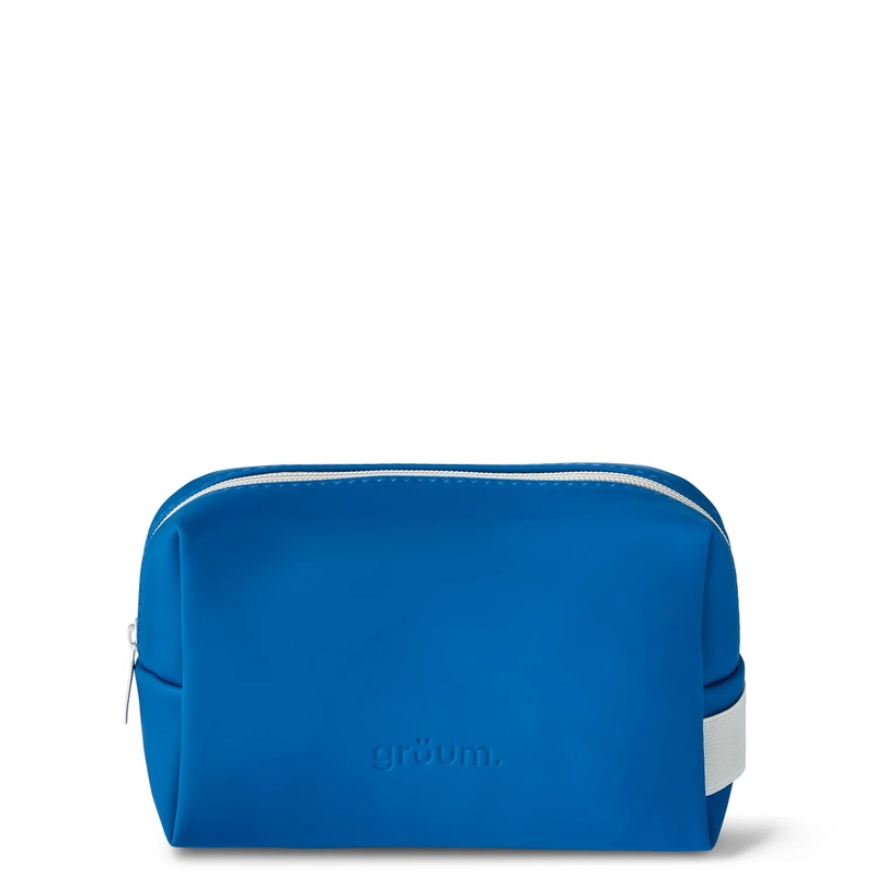 grum Loop Recycled Ocean Bound Plastic Washbag – Blue