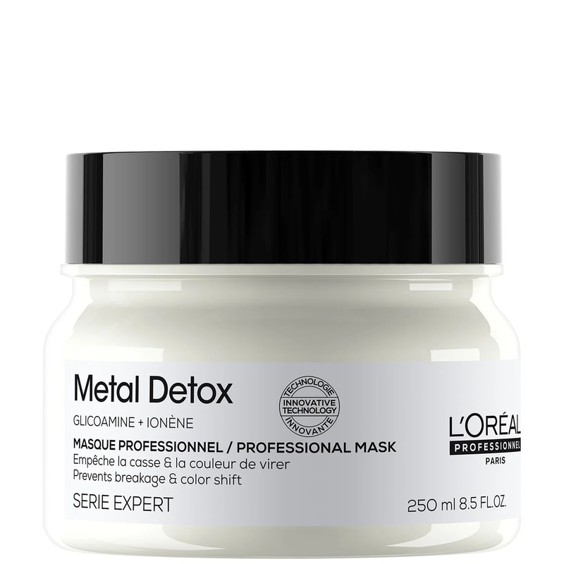 L’Oral Professionnel Metal Detox Nourishing Hair Mask 250ml for breakage & colour protection against hard water