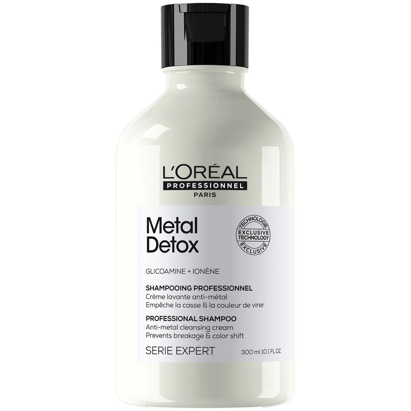 L’Oral Professionnel Metal Detox Sulphate Free Shampoo 300ml for breakage & colour protection against hard water